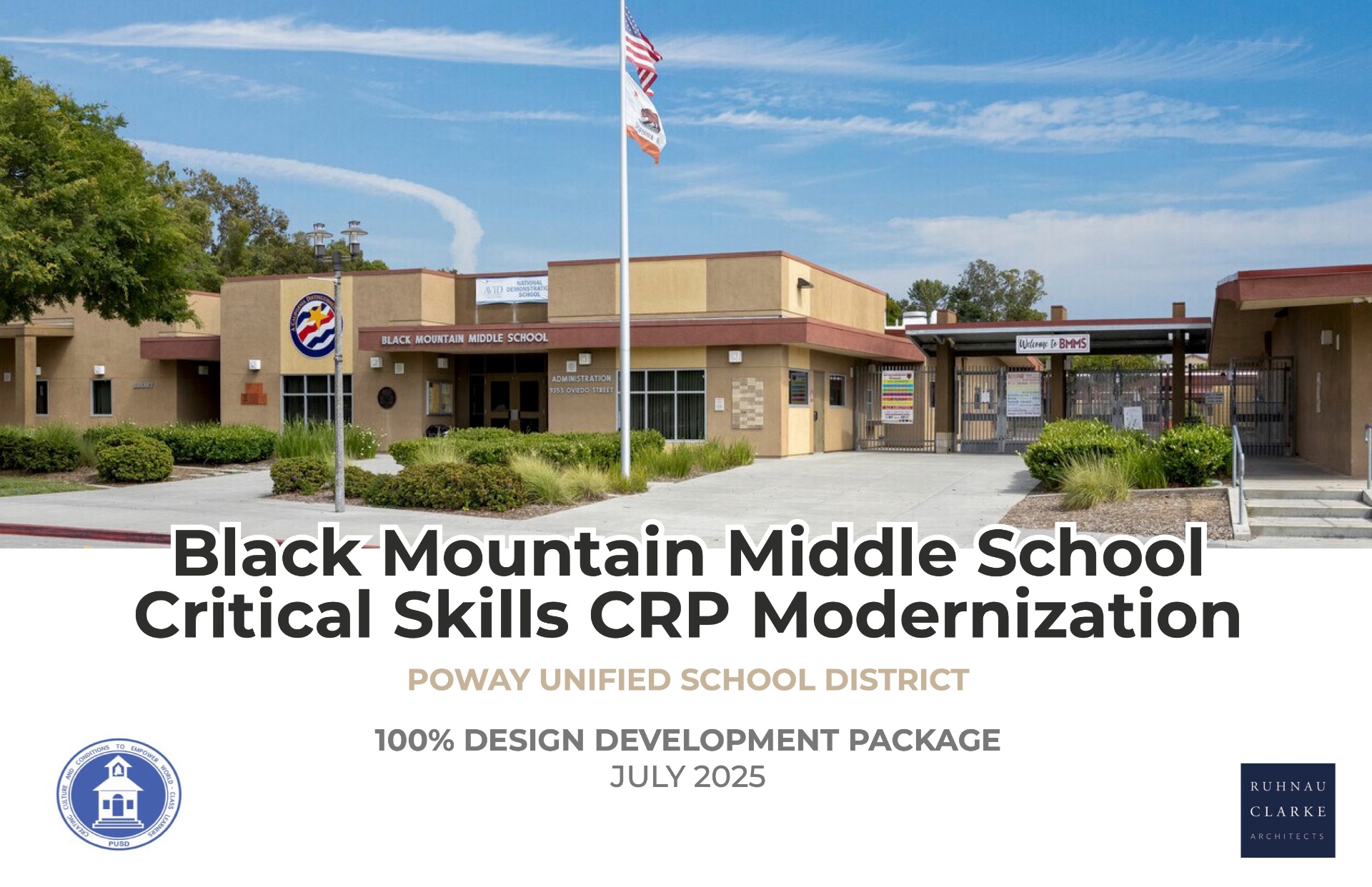 Black Mountain Middle School cover sheet